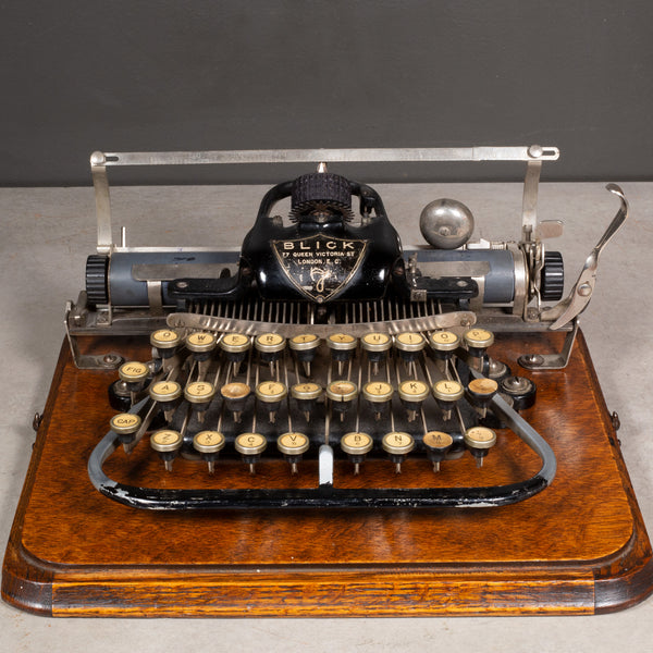 Late 19th c. Blick #7 Typewriter and Case c.1890-1892 | S16 Home