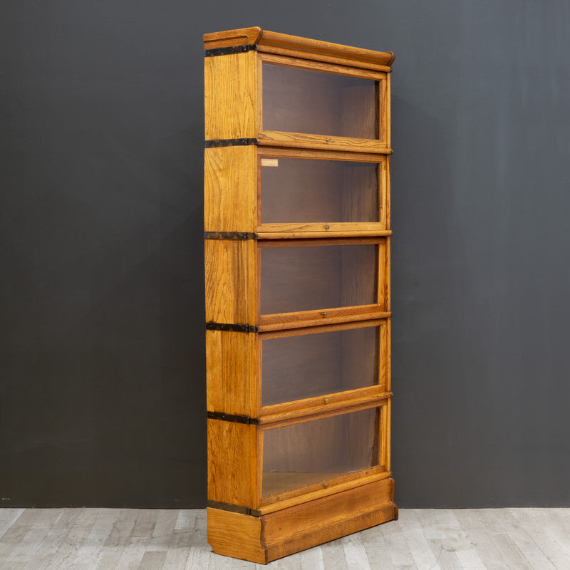 Early 20th c. Globe-Wernicke 5 Stack Lawyer's Bookcase c.1900-1910