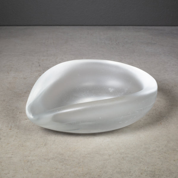 Signed Kaj Franck Frosted Dish, Finland c.1950 | S16 Home