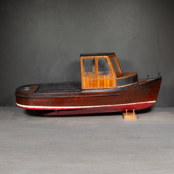 Hand Made Wooden Ship Model c.1940 | S16 Home