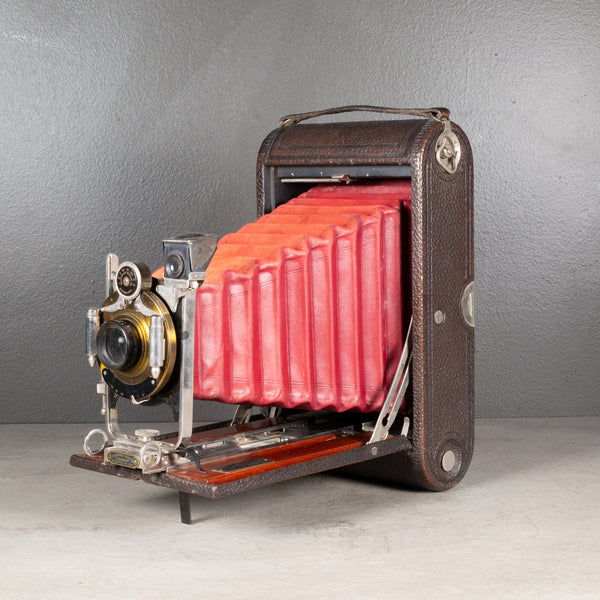 19世紀アンティーク★kodak初のセルフケース式フォールディングカメラ4×5★ SALE【30%OFF】U.S.A. antique KODAK CAMERA CASE アメリカ