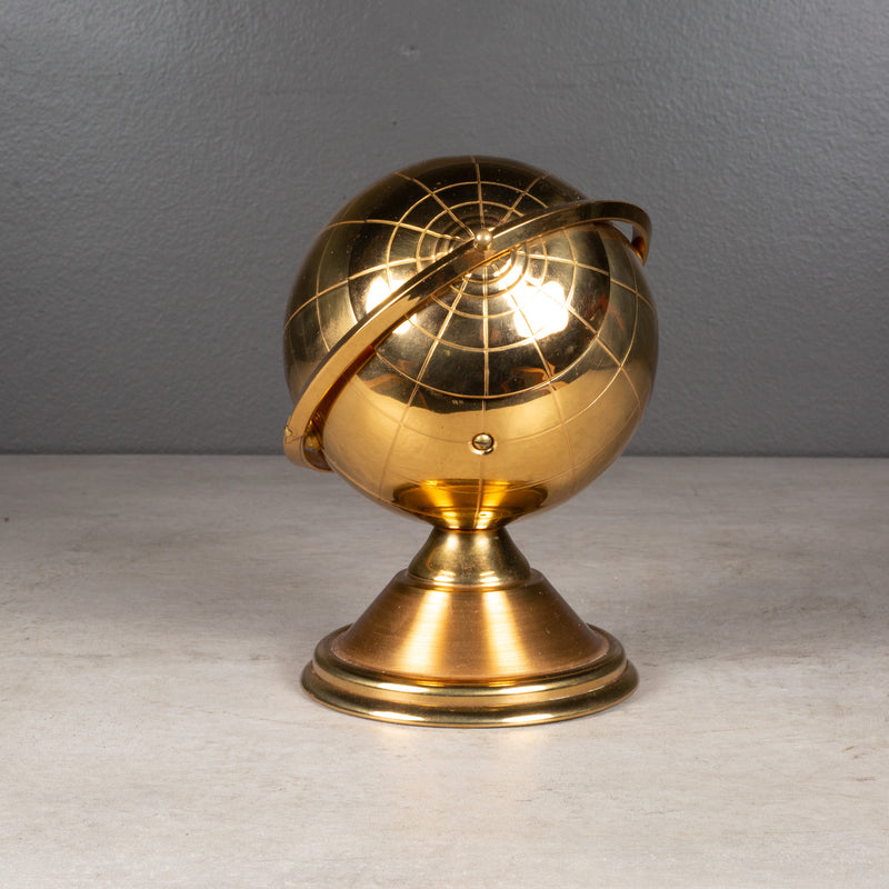 Mid-century Brass Globe Ashtray c.1960