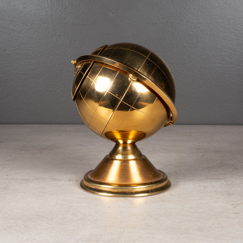 Mid-century Brass Globe Ashtray c.1960