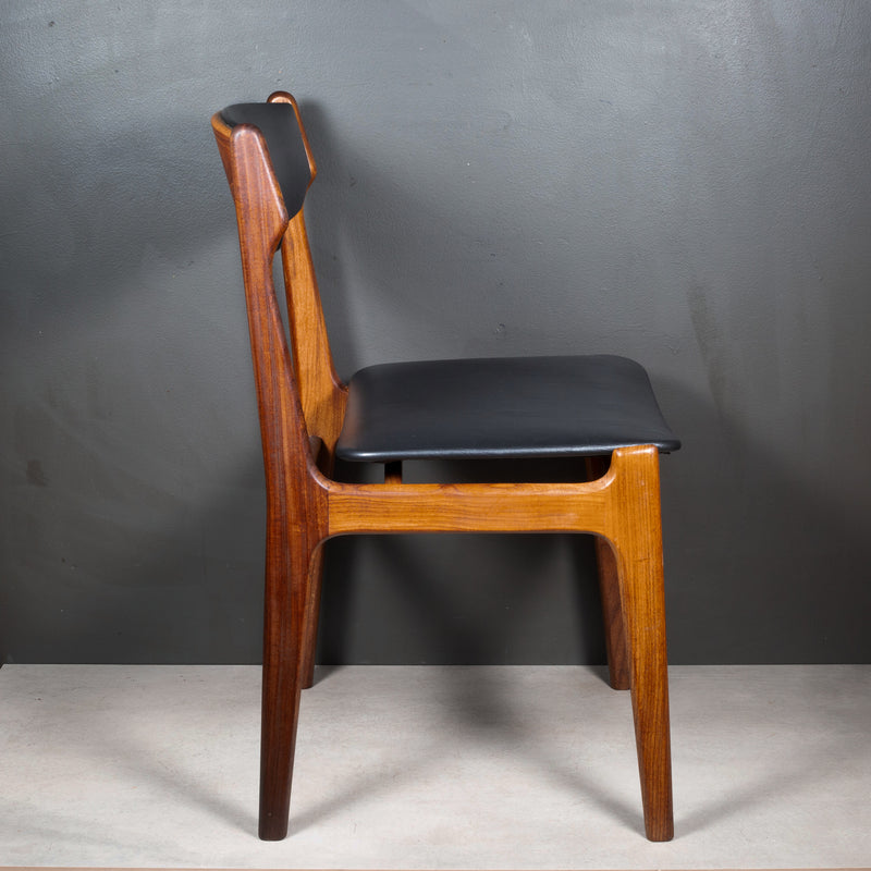Mid-century Eric Buch Reupholstered Teak Dining Chairs c.1960