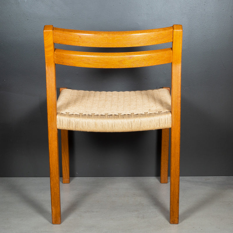 Mid-Century J.L. Moller Model #404 Danish Dining Chairs c.1974