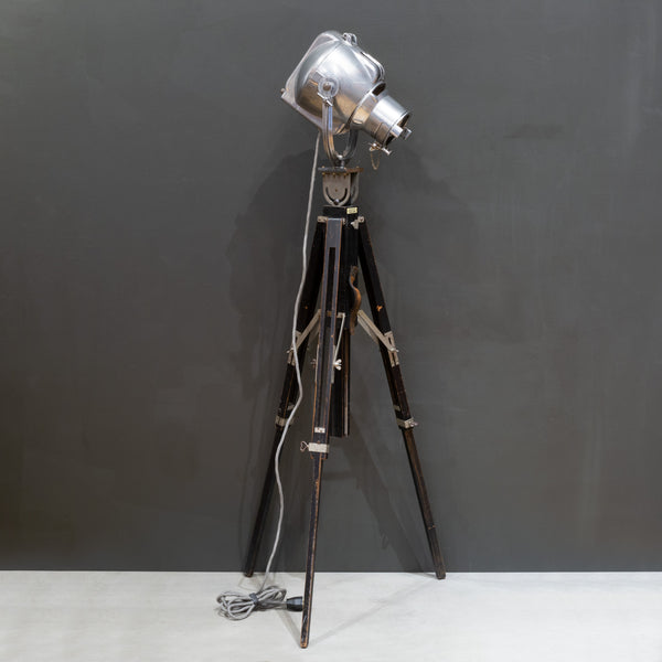 Industrial Stage Light Floor Lamp c.1930-1960 | S16 Home