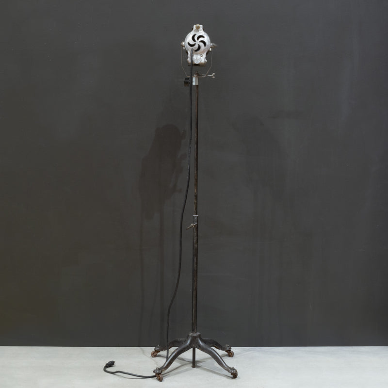 Industrial Stage Light Floor Lamp c.1930-1960