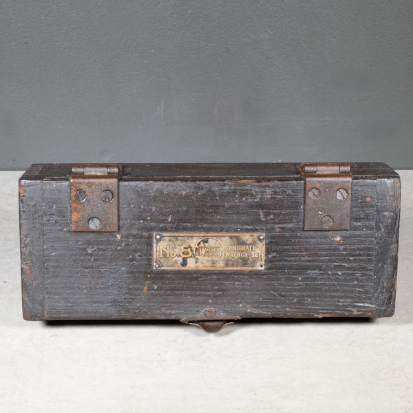 Antique Wrench Set Box c.1918-1927 | S16 Home