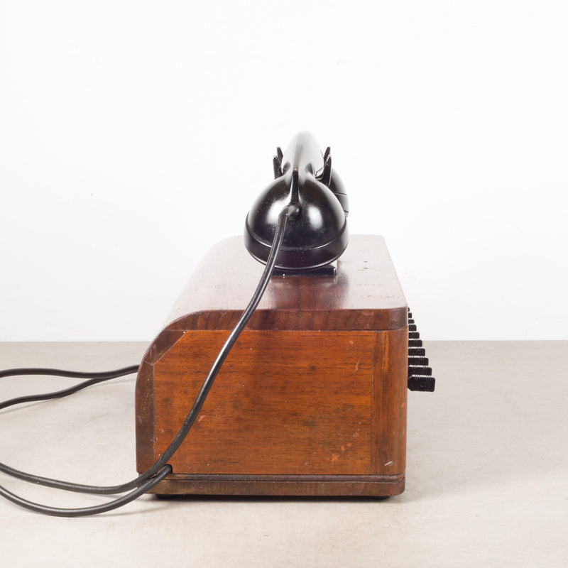 Antique World War 2 Era US Navy Bakelite Switch Board Phone c.1940