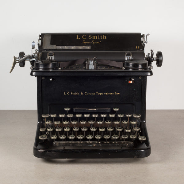 Antique LC Smith & Corona Super Speed Typewriter c.1937 | S16 Home