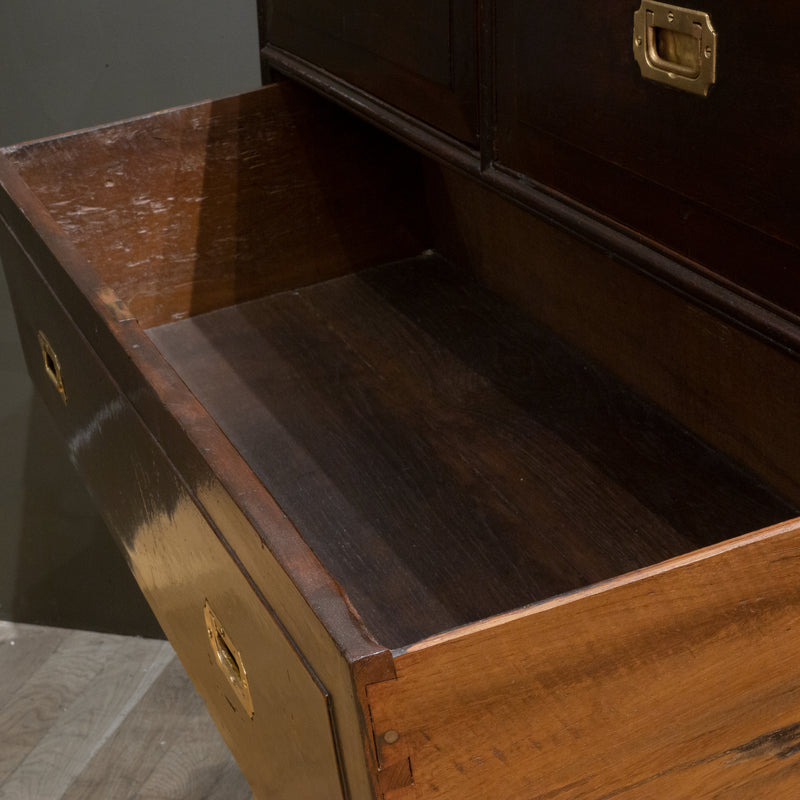 Early 18th c. Anglo/Indian Rosewood Campaign Chest c.pre-1730