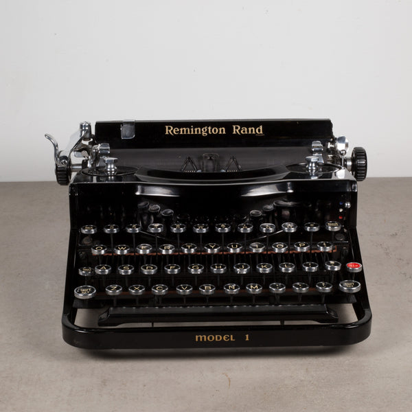 Antique Remington Rand Model 1 Portable Typewriter c.1933