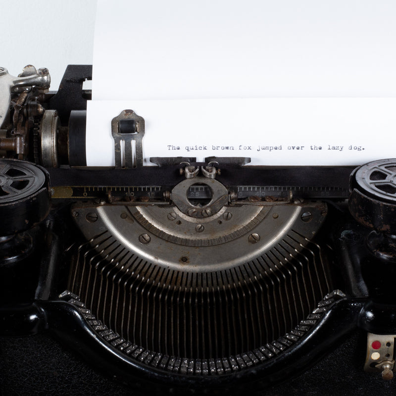 Antique Woodstock Teaching Typewriter c.1932