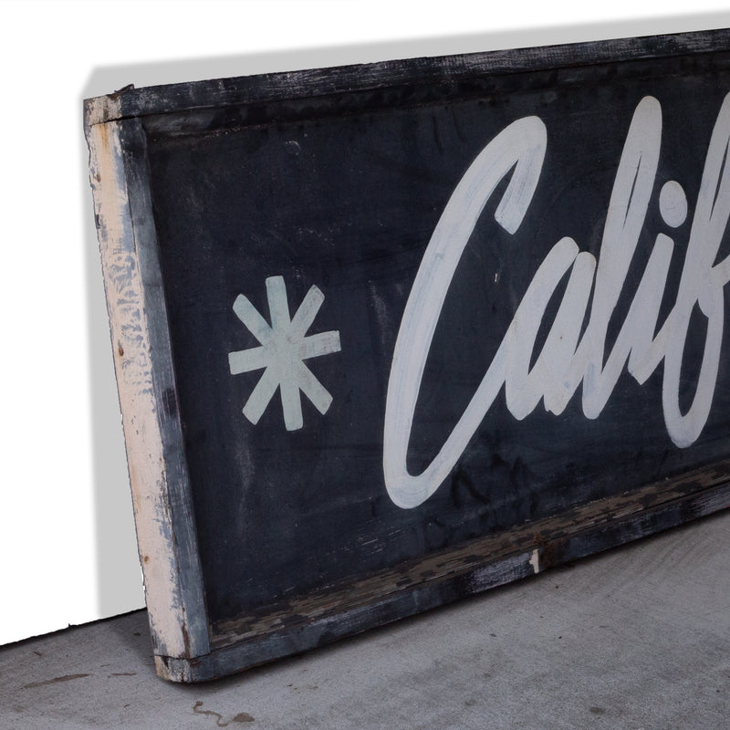 Monumental 17 Foot Hand Painted "California Dog and Cat Hospital" Sign c.1930