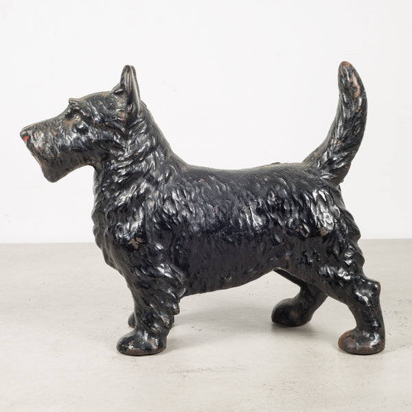 Cast Iron Scottish Terrier Doorstop by Hubley c.1910-1940 | S16 Home