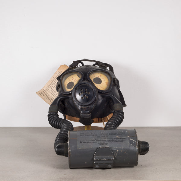 World War ll Navy Gas Mask Shop Display c.1940s