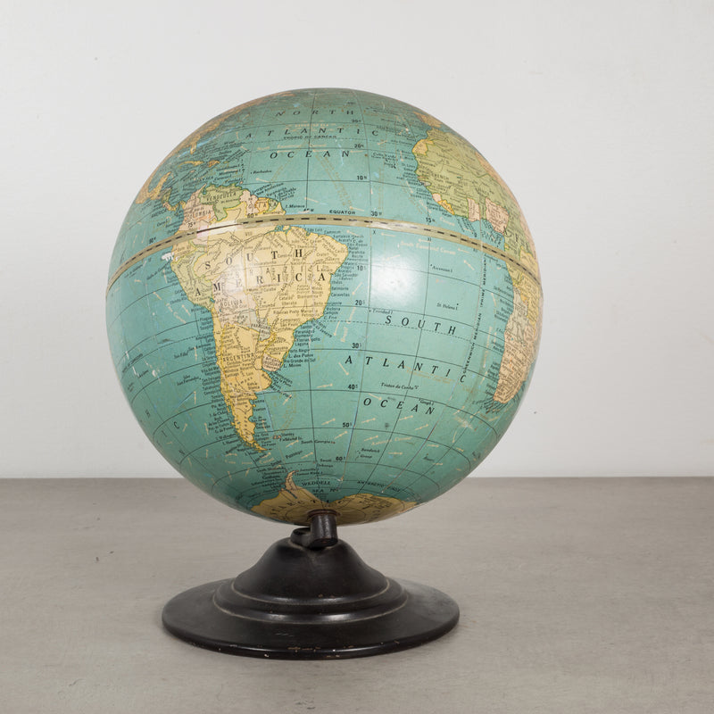 Antique Cram's Terrestrial Globe c.1930