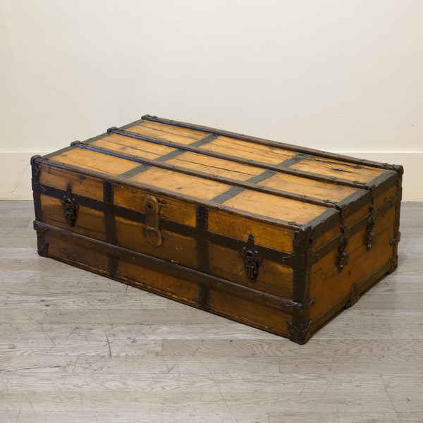 Distressed Antique Cabin Trunk c.1900