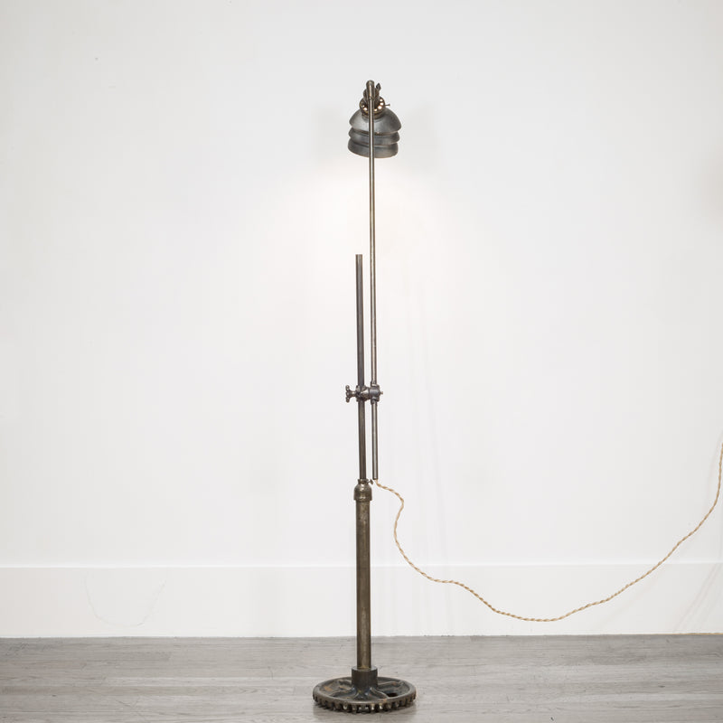 Industrial Table/Floor Lamp c.1890-1940