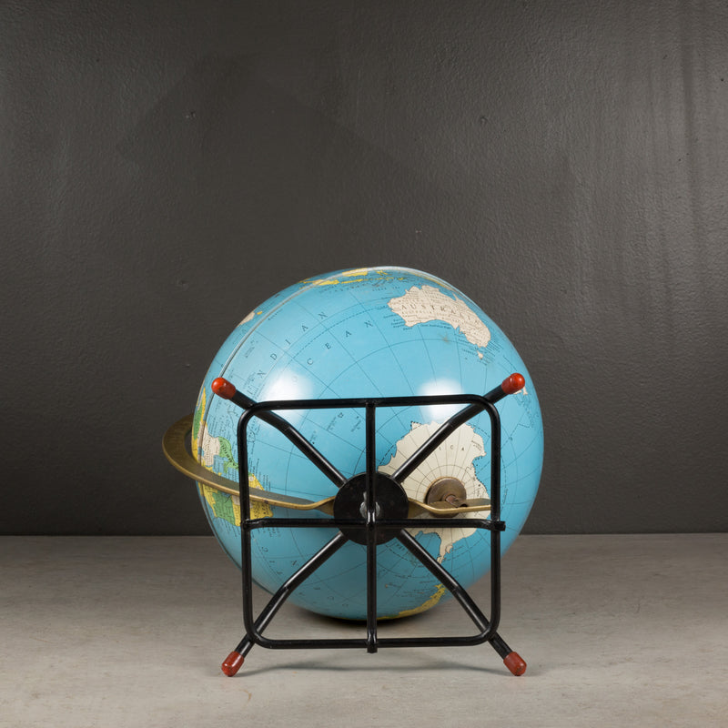 Mid-century All Metal Replogle Globe c.1950