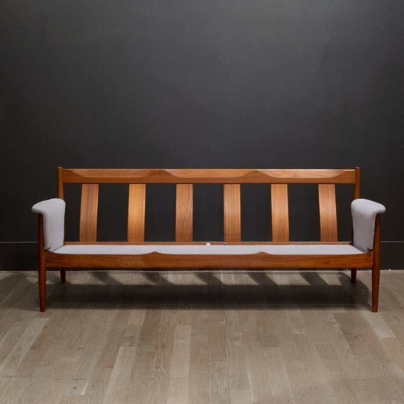 Mid-century Solid Teak Grete Jalk for France and Son Sofa c.1960