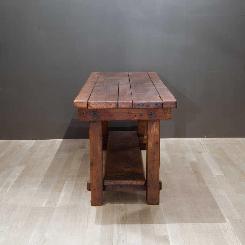 Large Reclaimed Wood Console/Dining Table