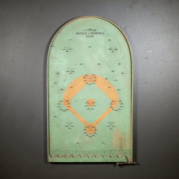 Arcade Marble & Baseball Game c.1930