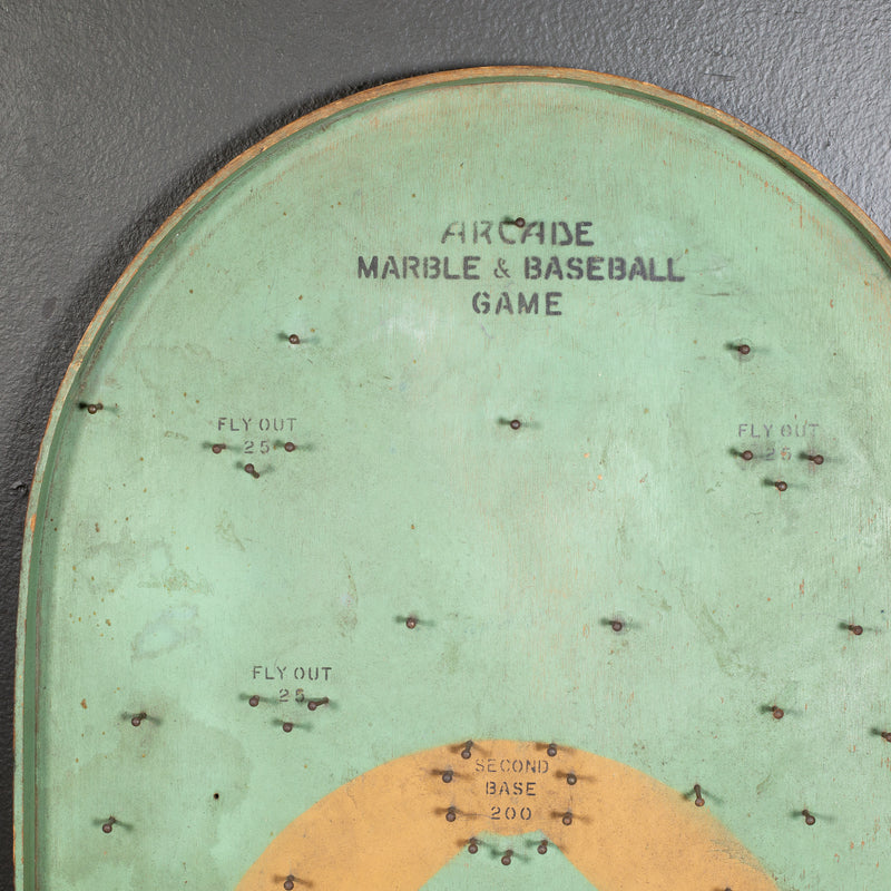 Arcade Marble & Baseball Game c.1930