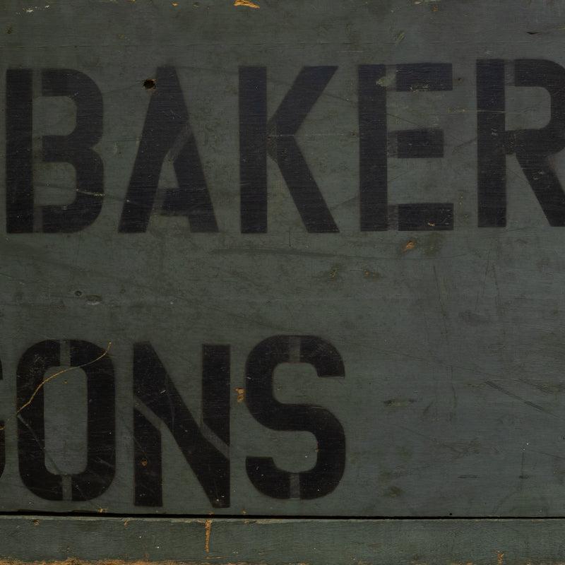 Hand Painted Studebaker Wagons Sign c.1930