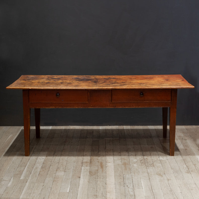 19th c. Rustic French Farmhouse Table c.1820-1880