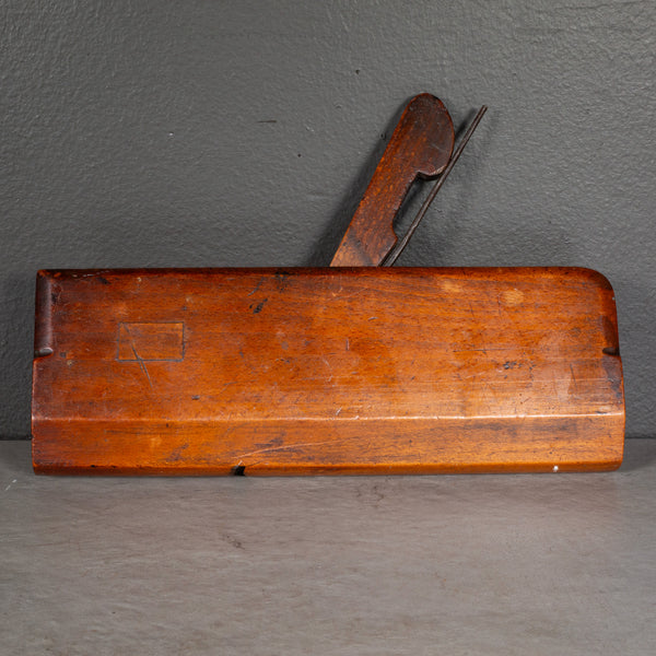 19th Carpentry Molding Plane with Steel Blade