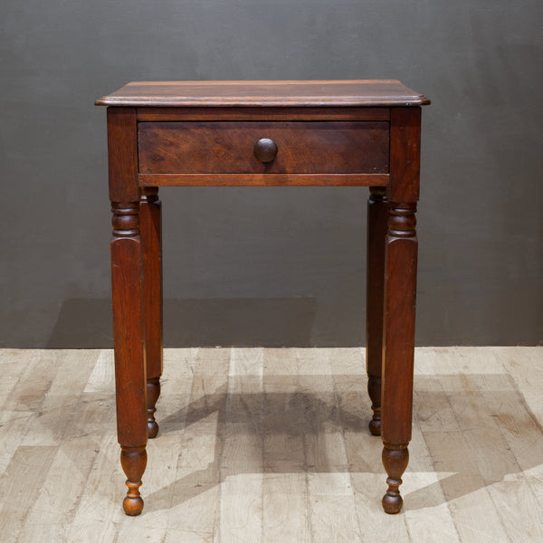 cherry wood side table / アルフレックス北欧ヴィンテージ Antique Cherry Accent/Side Table c.1830 | S16 Home