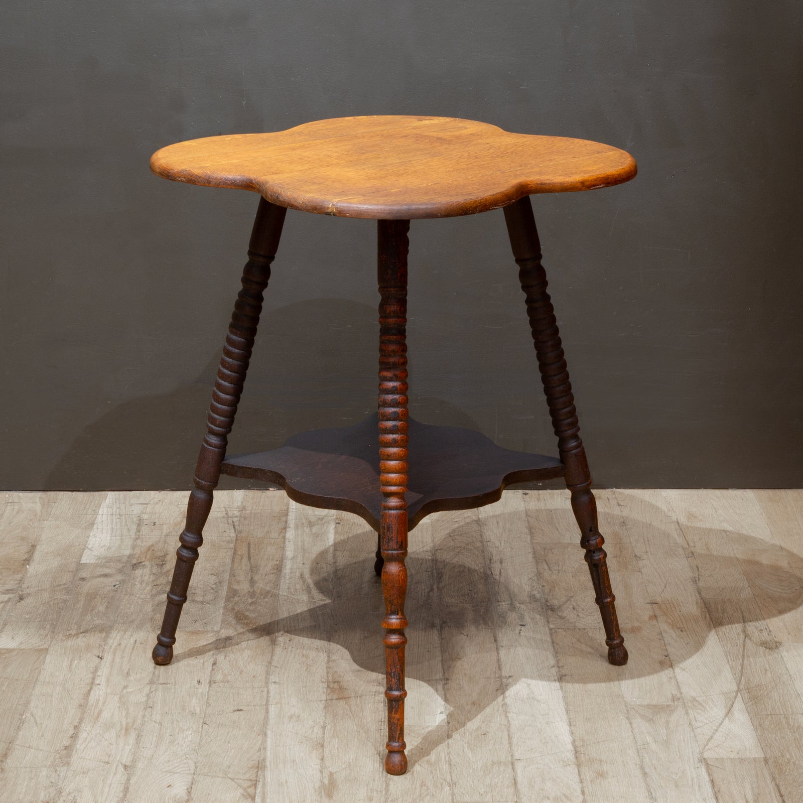 Antique Victorian Clover Top Parlor Table c.1890 | S16 Home