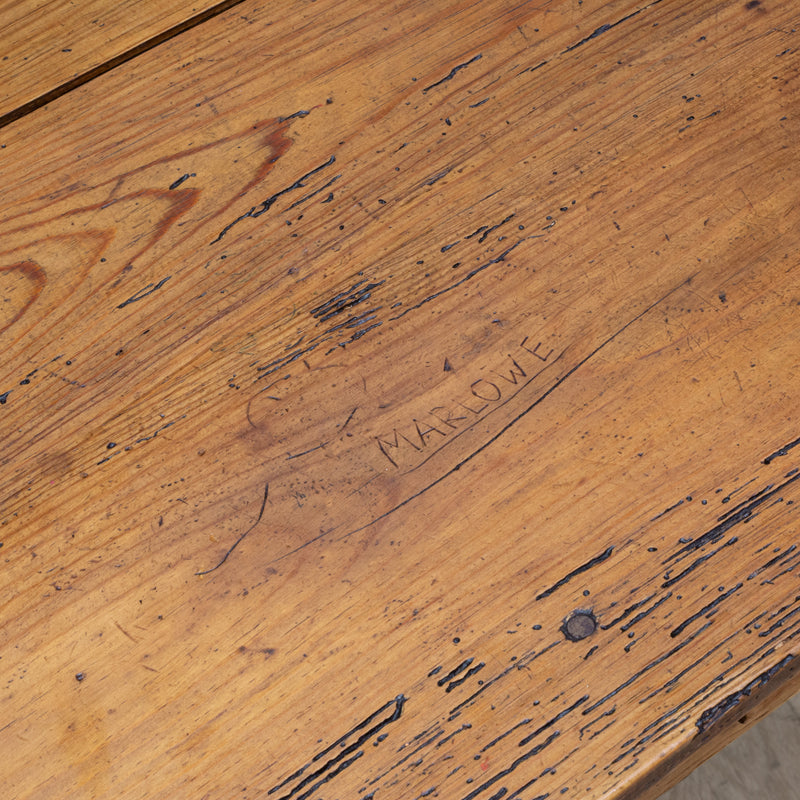 19th c. Rustic Farmhouse Dining Table c.1880-1890 | S16 Home
