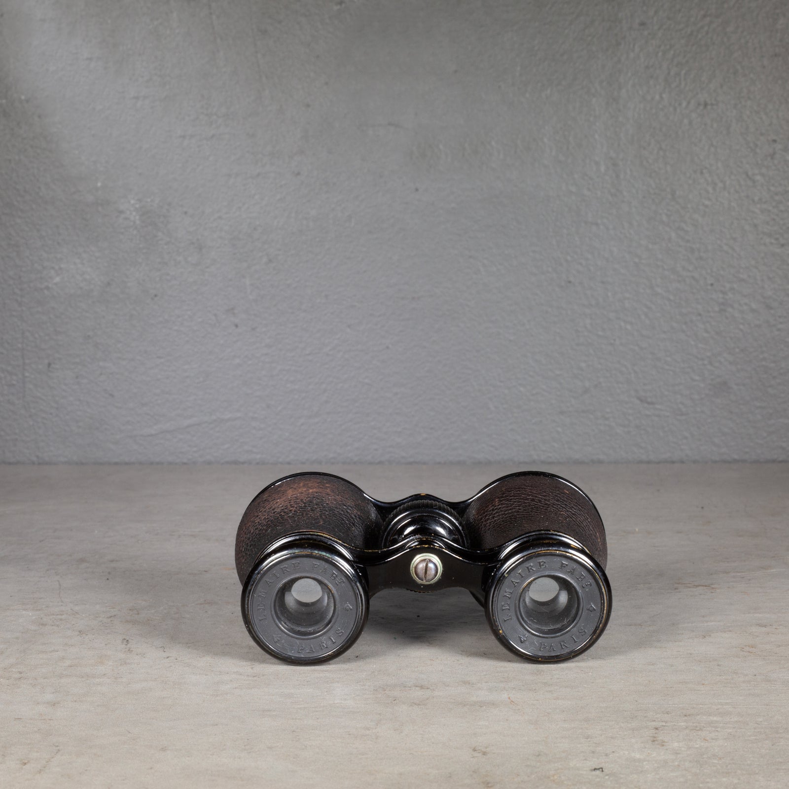 19th c. Leather LeMaire Fabt Paris Binoculars and Case | S16 Home