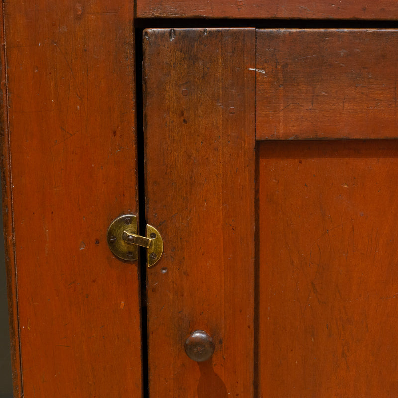 Early-Mid 19th c. Primitive Farmhouse Cabinet c.1820-1840