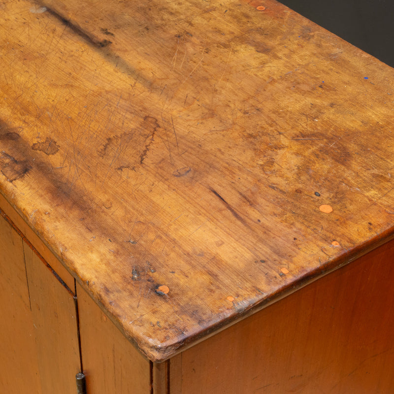 Early-Mid 19th c. Primitive Farmhouse Cabinet c.1820-1840