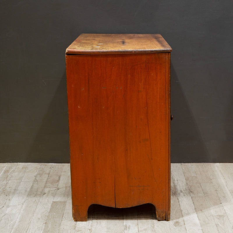 Early-Mid 19th c. Primitive Farmhouse Cabinet c.1820-1840