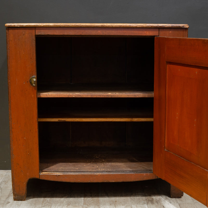 Early-Mid 19th c. Primitive Farmhouse Cabinet c.1820-1840