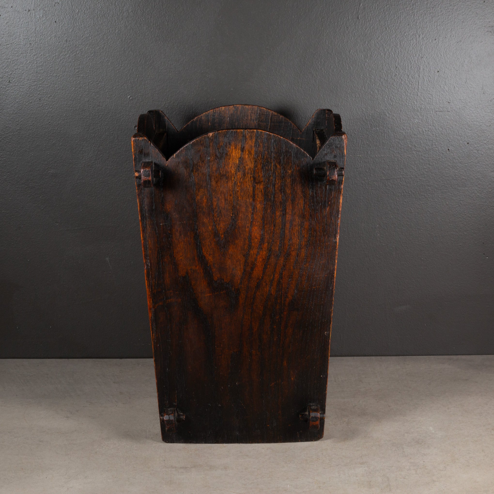 Antique Primitive fashion Wooden Wall Box Oak