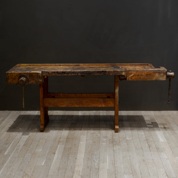 Late 19th/Early 20th c. Carpenter's Workbench c.1880-1920