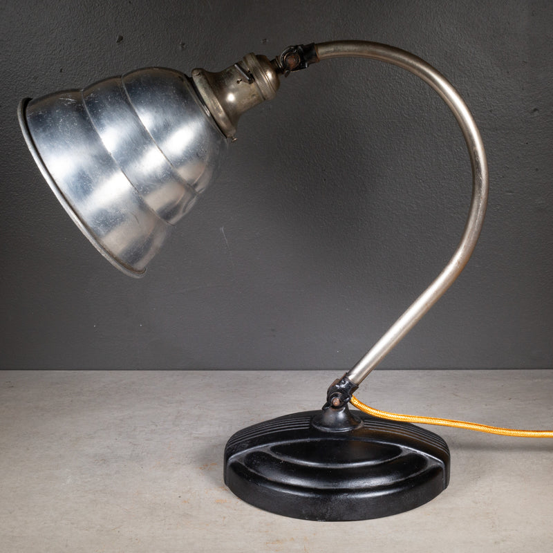 Antique Articulating Art Deco General Electric Table Lamp or Sconce c.1920