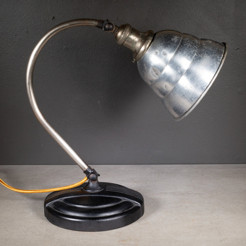 Antique Articulating Art Deco General Electric Table Lamp or Sconce c.1920