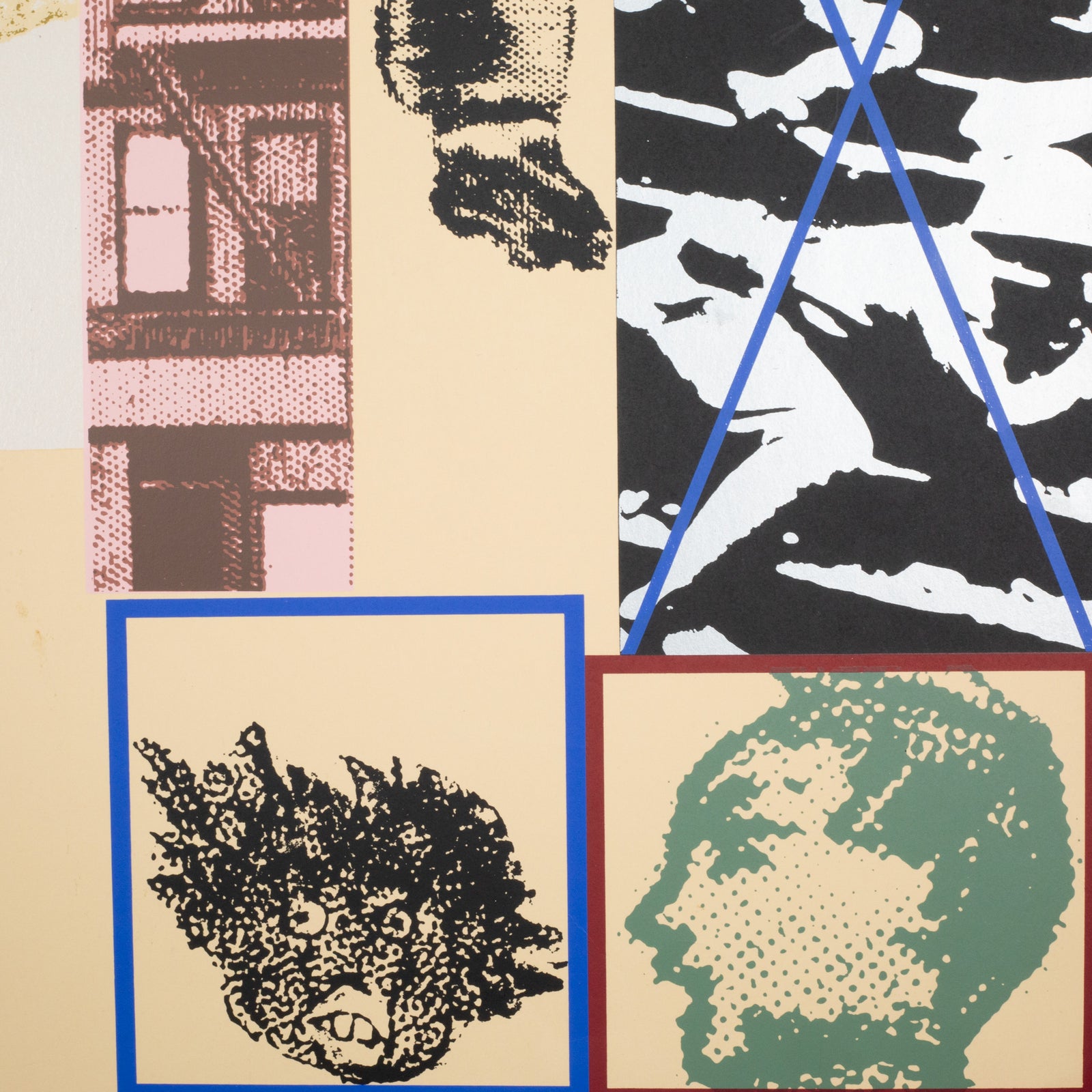 R.B. Kitaj, Civic Virtue All Over The Floor, 53/100, Screenprint