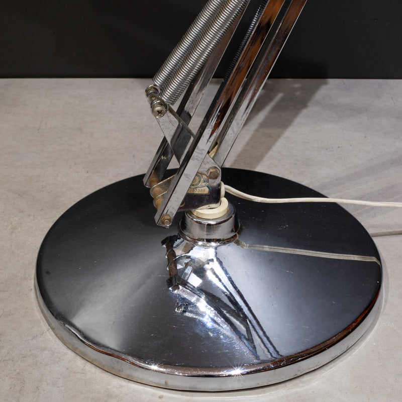 Luxo L-1 Articulated Chrome Desk Task Lamp c.1960
