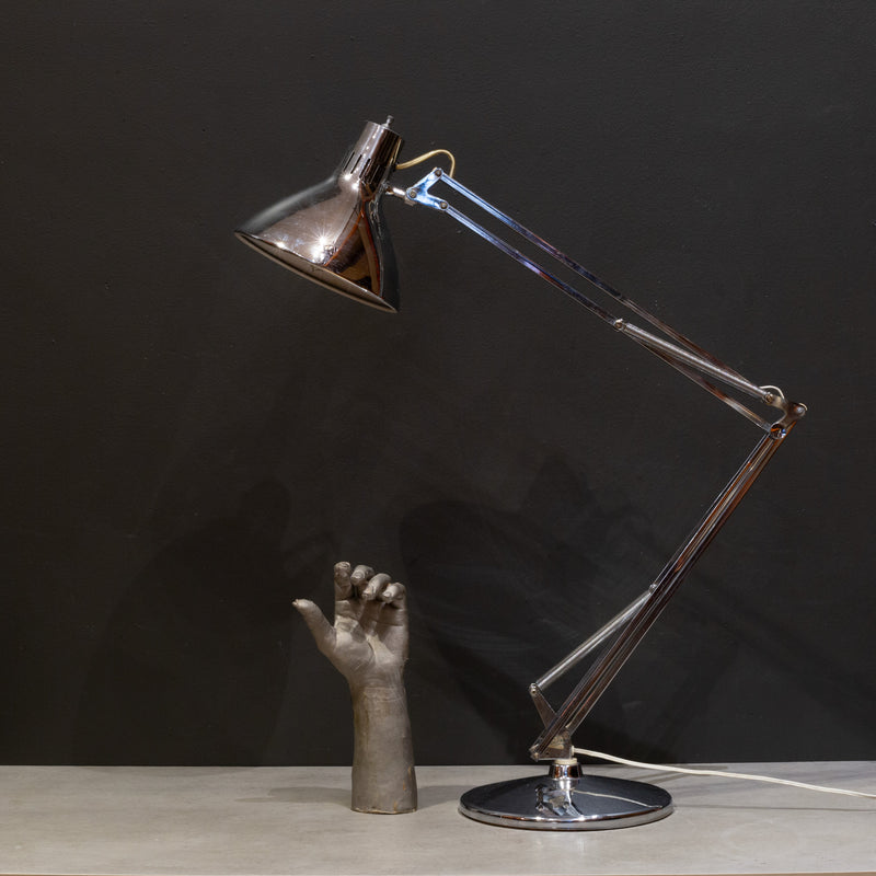 Luxo L-1 Articulated Chrome Desk Task Lamp c.1960
