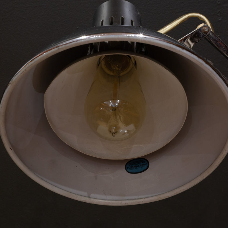 Luxo L-1 Articulated Chrome Desk Task Lamp c.1960