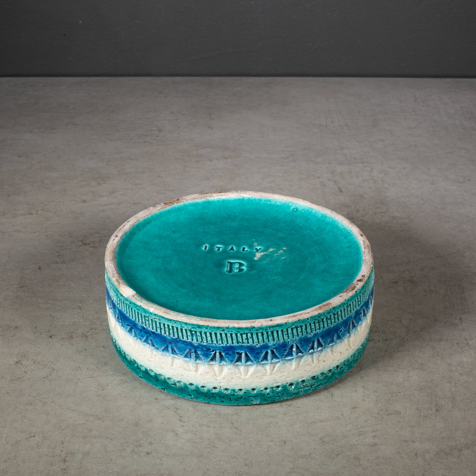 Mid-Century Italian Ashtray by Aldo Londi for Bitossi c.1950-1960