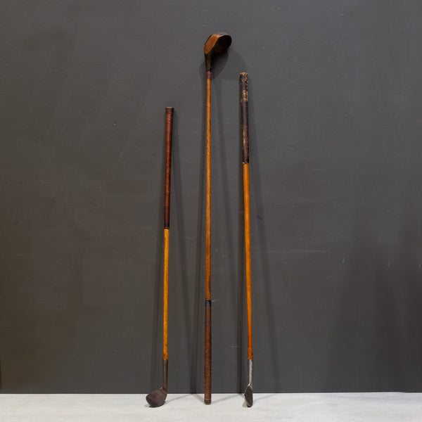 Anitique Wooden Golf Clubs c.1900