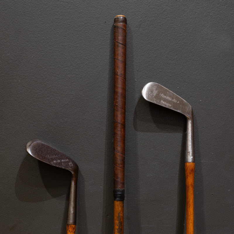 Anitique Wooden Golf Clubs c.1900